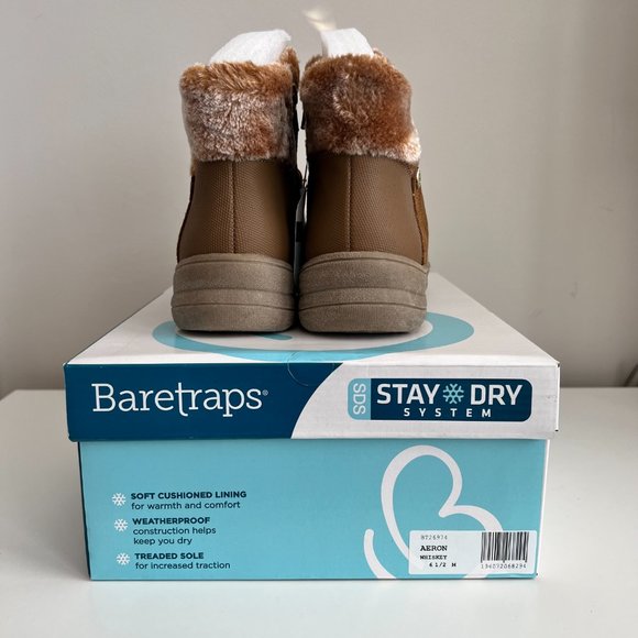 BareTraps Aeron Cold Weather Bootie, Whiskey, Size 6.5 - Picture 5 of 5